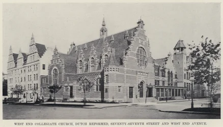 West End Collegiate Church, Dutch Reformed, Seventy-Seventh Street und West End Avenue