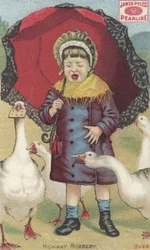Werbung für James Pyles Pearline, ca. 1880