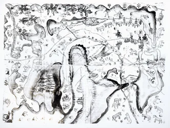 Karte der amerikanischen Ureinwohner