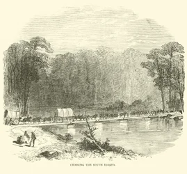 Überquerung des South Edisto, Januar 1865