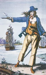 Die Piratin Anne Bonny (geb. 1697)