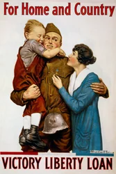 Für Heim und Land Liberty Loan Poster