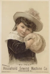 Mädchen mit Muff, Bo-Peep