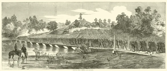 Hanover Fähre, Überquerung des Pamunkey, Juni 1864