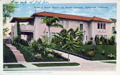 Haus von Buster Keaton und Natalie Talmadge in Hollywood, 1930
