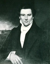 Joseph Smith (1805-44) Prophet und Gründer der Mormonischen Religion in den USA