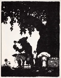 Leprechaun, aus Der Weltführer zu Gnomen, Feen, Elfen und anderen kleinen Wesen von Thomas Keightley (1789-1872), veröffentlicht 1880
