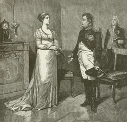 Napoleon verkündet Josephine ihre Scheidung