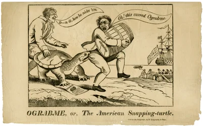 Ograbme, oder Die amerikanische Schnappschildkröte, 1808