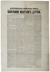 Republican Herald- Extra, 27. August 1842