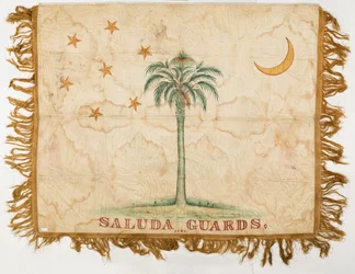 Regimentsbanner der Saluda Guards