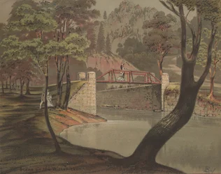 Szene am Wissahickon, ca. 1880