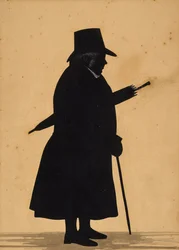 Scherenschnitt, ca. 1830