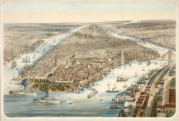 Die Stadt New York, veröffentlicht 1876