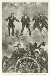 Die Ferdinand Max rammt die Re d