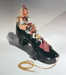 Die alte Frau, die in einem Schuh lebte