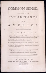 Titelseite von Common Sense von Thomas Paine, 1776