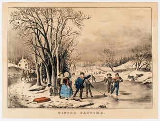 Wintervergnügen, ca. 1800-10