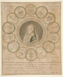 Eine Darstellung der Vereinigten Staaten von Amerika