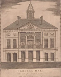 Federal Hall, der Sitz des Kongresses