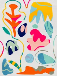 Matisse-inspirierte Formen