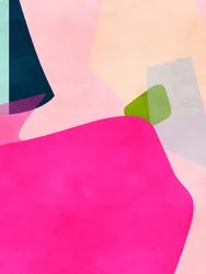 Rosa Pastellform