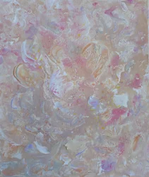 Ätherischer rosa Fluss