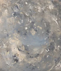 Weiche blau-graue Strömung
