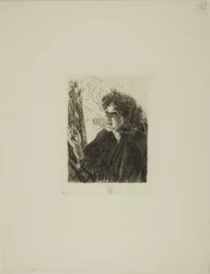 Mädchen mit Zigarette II