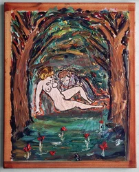 Liebe im Wald