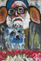 Selbstporträt mit Lisa, 2012