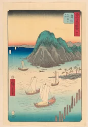 Maisaka aus der Serie 53 Stationen des Tokaido
