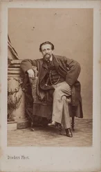 Porträt von Arthur Kalkbrenner 1828-1869, 1869