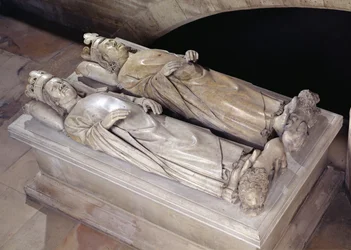 Efigien von Philippe VI (1293-1350) de Valois und Jean II (1319-64) Le Bon