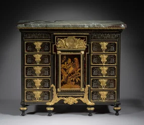 Ebenholzschrank, ca. 1690
