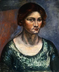 Porträt einer Frau; Portrait de Femme