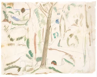 Ohne Titel (Studie für Die Wende), ca. 1906