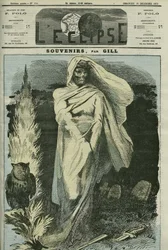 Erinnerungen an den Deutsch-Französischen Krieg von 1870. Titelblatt in "L