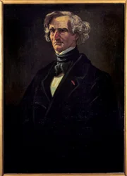 Porträt von Hector Berlioz (1803-1869), französischer Komponist