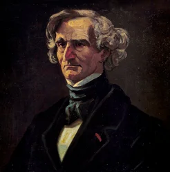 Porträt von Hector Berlioz (1803-1869), französischer Komponist (Detail)