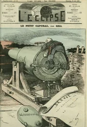 Der kleine Korporal, Adolphe Thiers (1797-1877), französischer Historiker und Staatsmann. Titelblatt in „L