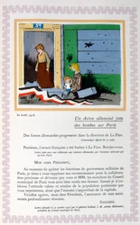 Deutscher Bombenangriff auf Paris, 30. August 1914, 1919