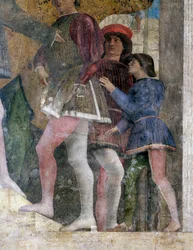 Höflinge (Detail)