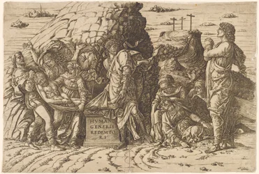 Die Grablegung, ca. 1470-1475