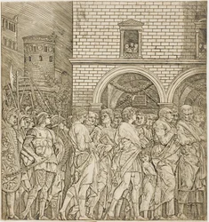 Die Senatoren, aus Triumph des Caesar