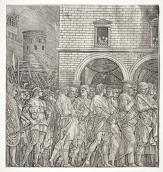 Die Triumphe Cäsars: Die Senatoren, 1400er