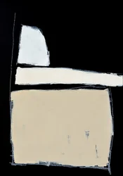 Schwarze und beige Blöcke