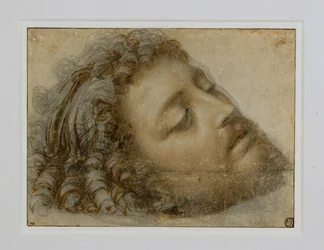 Kopf des Heiligen Johannes des Täufers