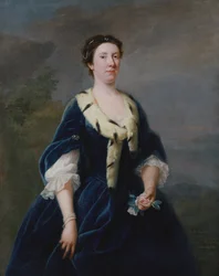 Porträt von Lady Oxenden