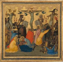 Szenen aus der Passion Christi: Die Kreuzigung (Mittelteil)